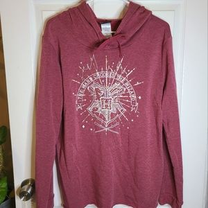 Harry Potter Maroon Hoodie Woman's XL
